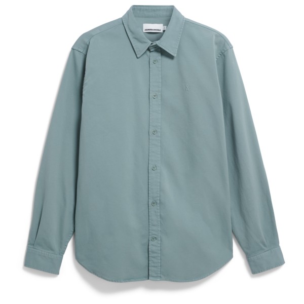ARMEDANGELS – Giaalo GMT Dye – Overhemd maat , turkoois Turquoise