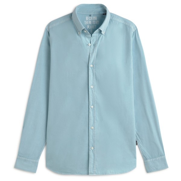 Hemd Ecoalf Antejo Popelin Shirt Herren (Gr XL |türkis)