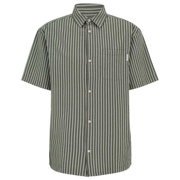 Hemd Iriedaily Seekah SSL Shirt Herren (Gr M |grau/oliv)