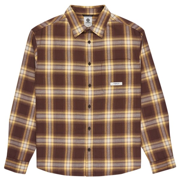 Element All Season 1 Pocket Hemd Herren (Gr S |braun)