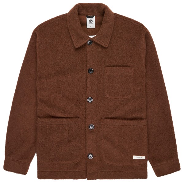 Element Shepherd Shirt Hemd Herren (Gr XL |braun)