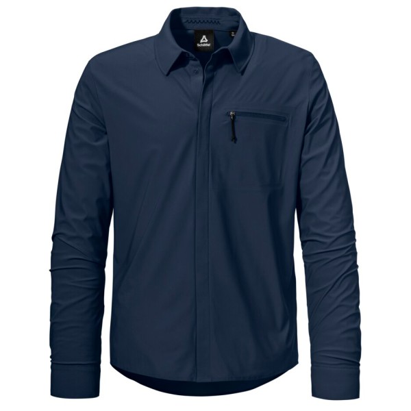 Schöffel Jersey Shirt Style Calmay Hemd Men (Gr 52 |blau)