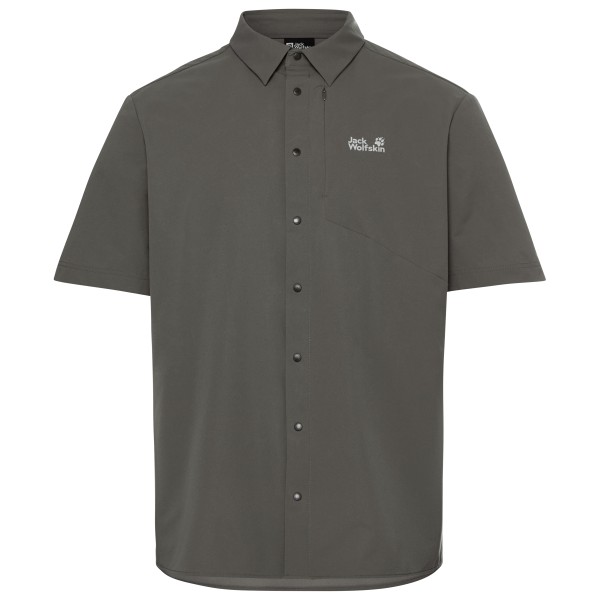 Jack Wolfskin Prelight Suncool Shirt Hemd Herren (Gr L |braun/grau)