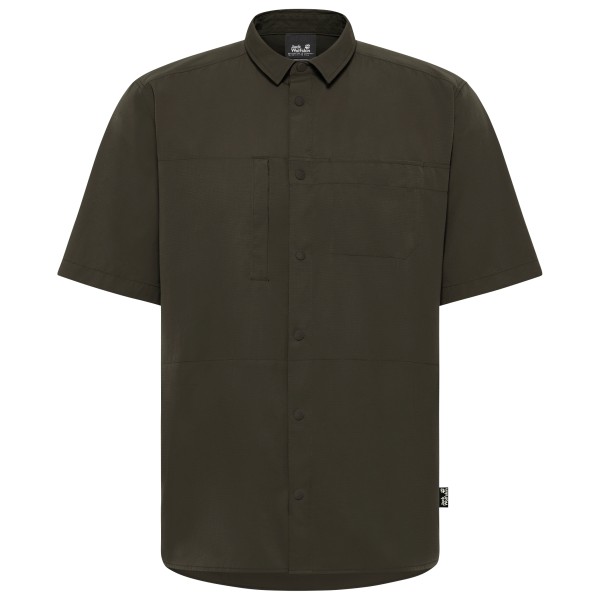 Jack Wolfskin Sierra Canyon S/S Shirt Hemd Men (Gr S |oliv)