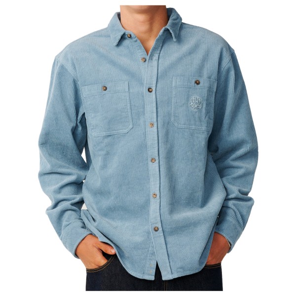 Rip Curl Premium Surf Cord L/ Shirt Overhemd turkoois Turquoise