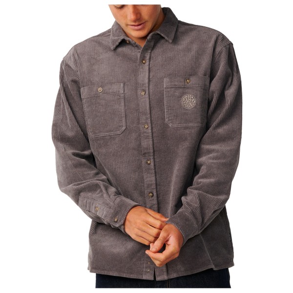 Rip Curl Premium Surf Cord L/ Shirt Overhemd Bruin