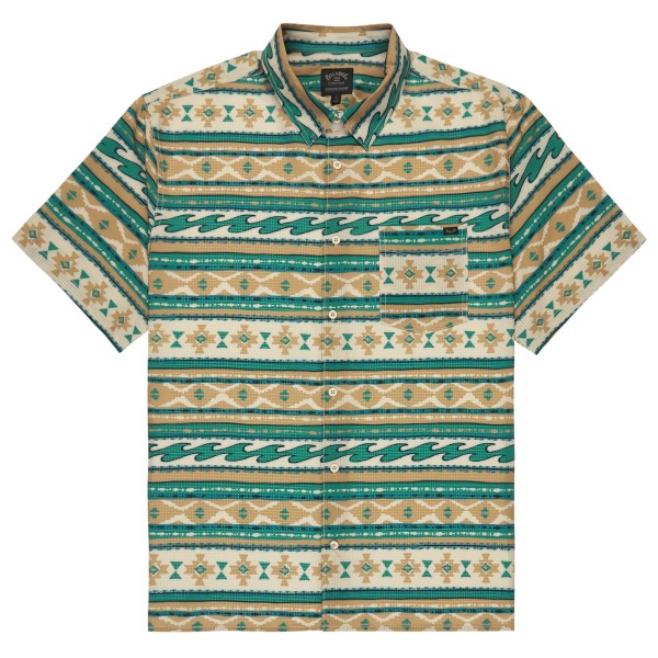 Billabong Surftrek Perforated Hemd Herren (Gr S |bunt)