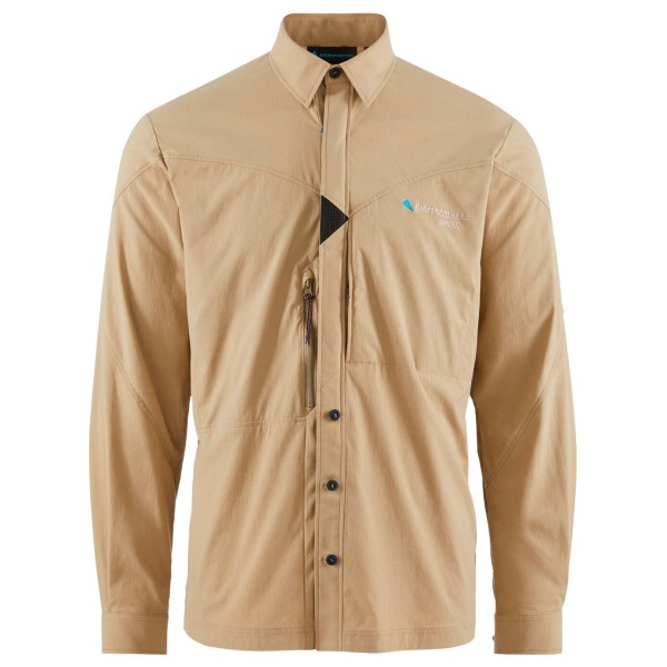 Klättermusen - Garm L/S Shirt - Hemd Gr M beige