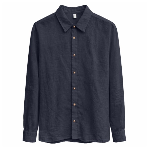 Mazine – Classic Linen Shirt – Overhemd maat , Blauw