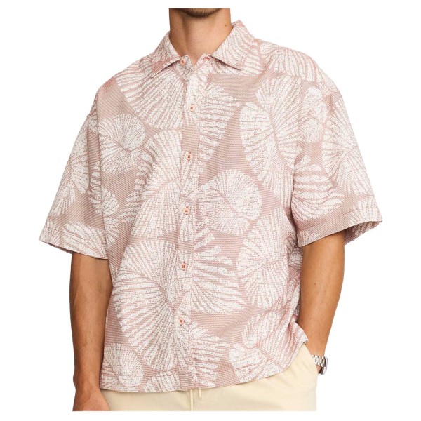 Revolution Oversize Short-Sleeved Shirt Hemd Herren (Gr XL |rosa)