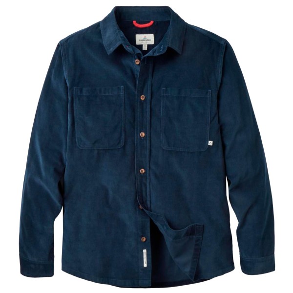 Passenger Backcountry Cord Light Shirt 2.0 Overhemd Blauw