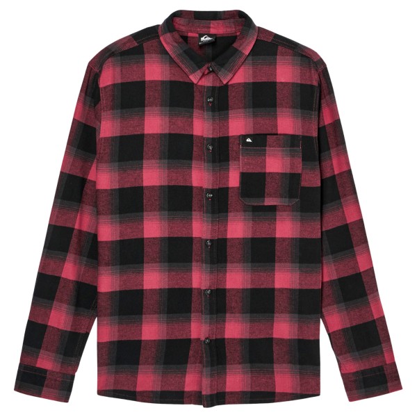 Quiksilver Motherfly Plaid L/S Overhemd Rood