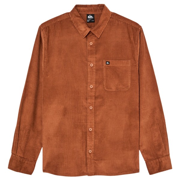 Quiksilver Smoke Trail Cord Overhemd Bruin