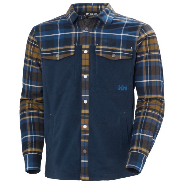 Helly Hansen Lokka Fleece Shirt Overhemd Blauw