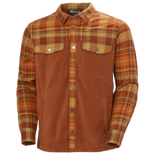 Helly Hansen Lokka Fleece Shirt Overhemd Bruin