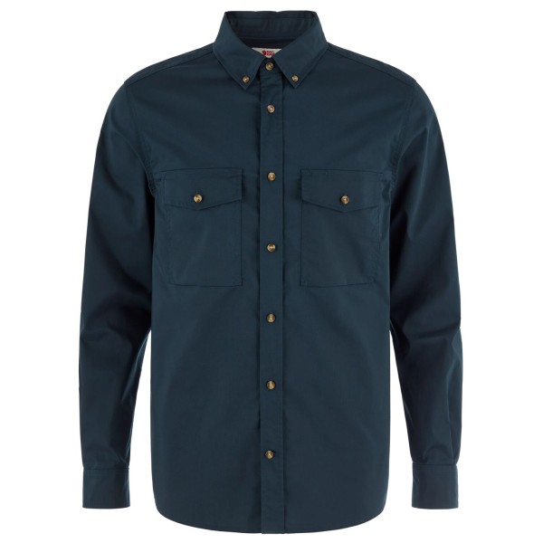 Fjällräven Övik G-1000 Shirt L/ Overhemd Blauw