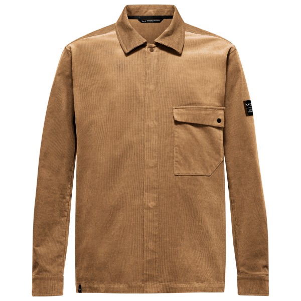 Salewa Fanes Cord Overshirt Overhemd Bruin