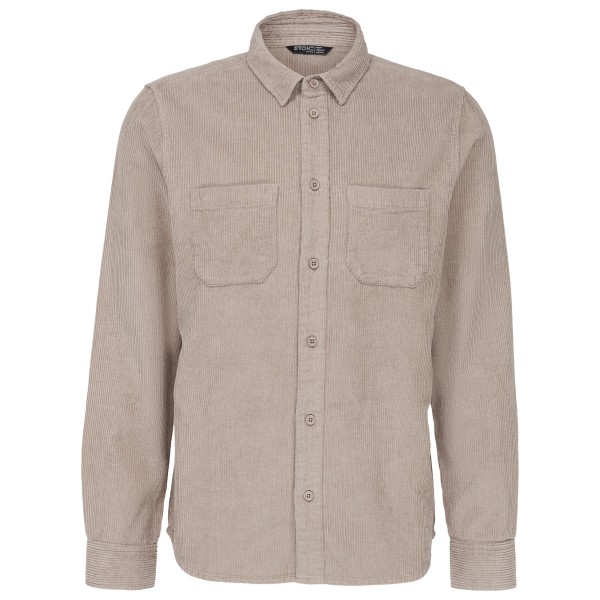 Stoic MMXX. Selja Cord Shirt Overhemd Grijs