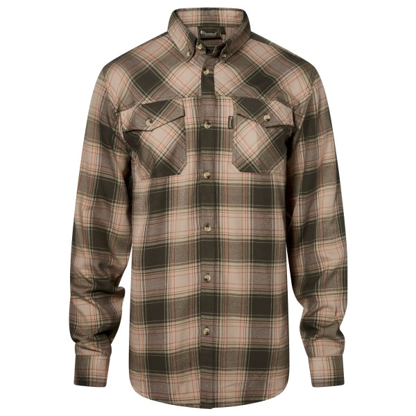 Pinewood - Finnveden Forest Flannel Shirt - Hemd Gr S braun