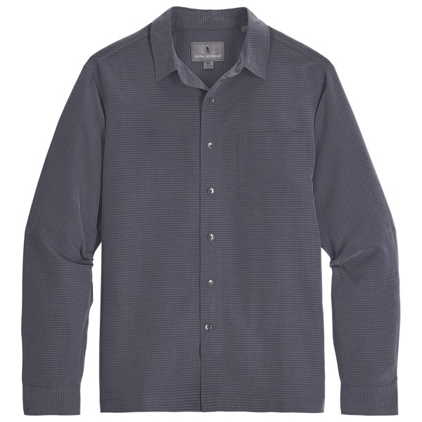 Royal Robbins Sert Pucker Dry L/ Overhemd Blauw