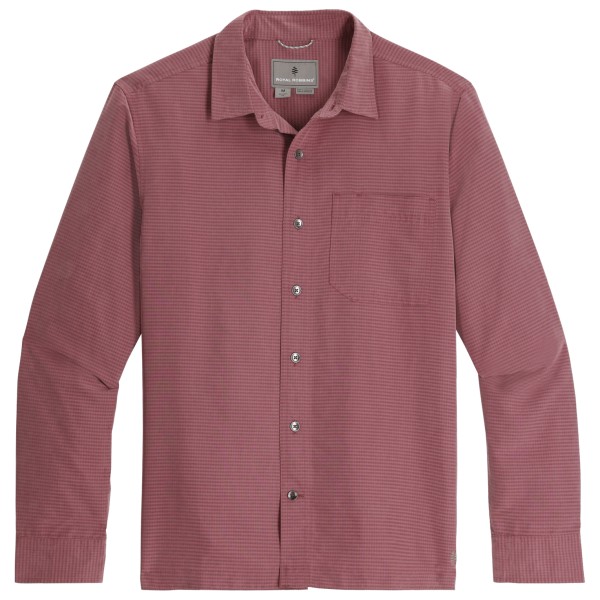 Royal Robbins Sert Pucker Dry L/ Overhemd Bruin