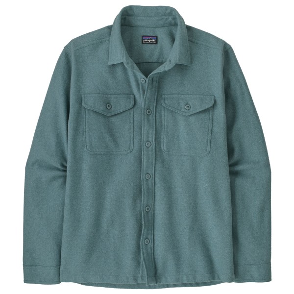 Patagonia Fjord Flannel Shirt Overhemd turkoois Turquoise