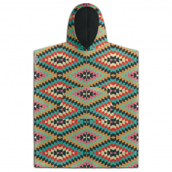 Image of LEUS - Original ECO Poncho - Surf Poncho Gr L;S bunt;schwarz bei Bergfreunde.ch - der Outdoor Shop