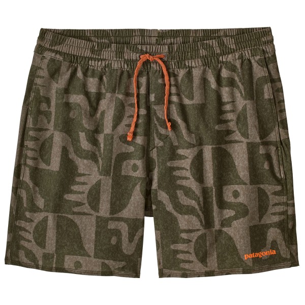 Patagonia Hydropeak Volley Shorts Boardshorts Herren Schwimmen (Gr XL |oliv)