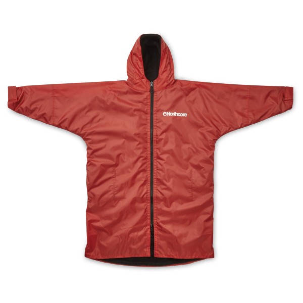 Image of Northcore - Beach Basha Pro 4 Season Changing Robe - Surf Poncho Gr 120 cm x 183 cm - 84 cm Waist rot bei Bergfreunde.ch - der Outdoor Shop