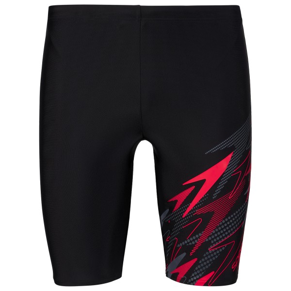 Speedo Medley Logo Jammer Badehose Men (Größe 4 |schwarz)