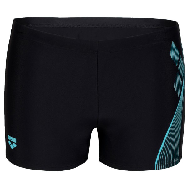 Image of Arena - Swim Short Graphic Maxfit Eco - Badehose Gr 10;4;5;6;8;9 schwarz bei Bergfreunde.ch - der Outdoor Shop