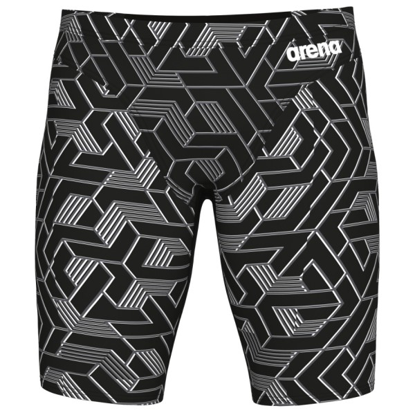 Image of Arena - Escape Swim Jammer - Badehose Gr 4;5;6;7 blau;schwarz/grau