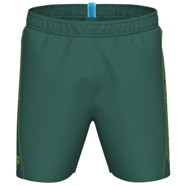 Image of Arena - Fundamentals Logo Boxer R - Badehose Gr 3XL;L;M;S;XXL grau;schwarz