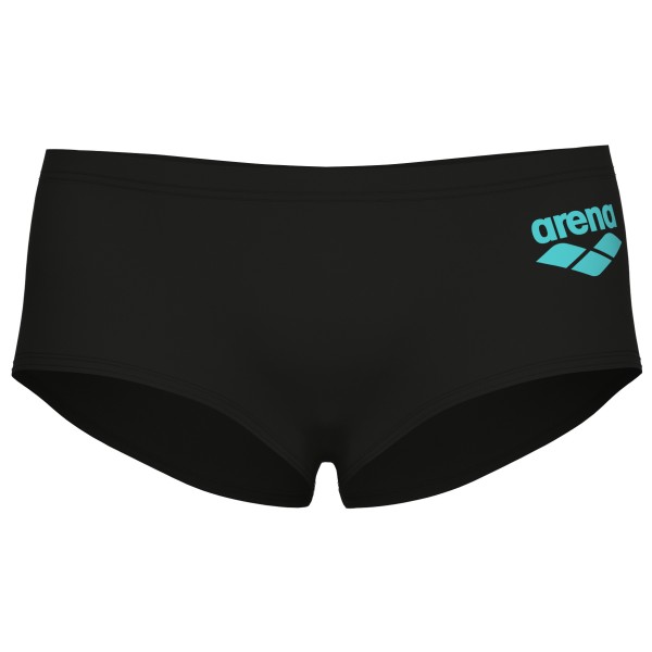 Arena One Low Waist Short Big Logo Zwembroek Zwart