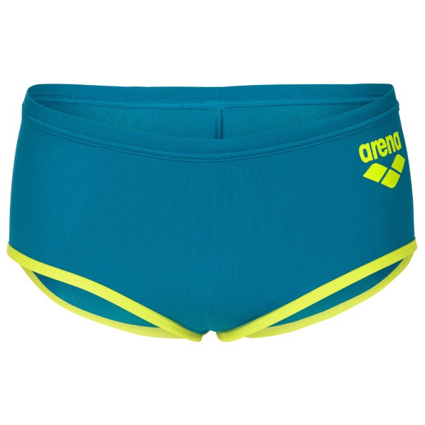 Arena One Low Waist Short Big Logo Zwembroek Blauw