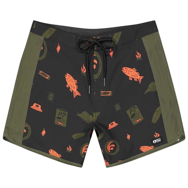 Boardshorts Picture Andy 17 Printed Boardshorts Herren (Gr 36 |schwarz)