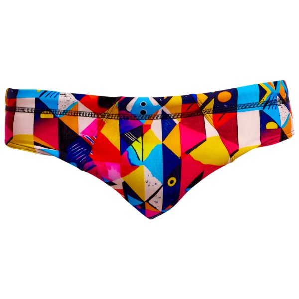 Funky Trunks – Seamed Briefs – Zwembroek maat 7, meerkleurig Multicolor