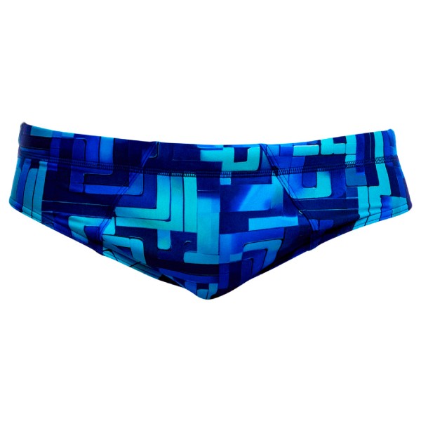 Funky Trunks – Seamed Briefs – Zwembroek maat 5, Blauw