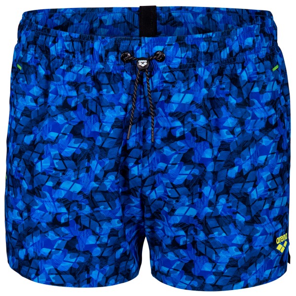 Badehose Arena Evo Beach X-Short Allover Herren (Gr S |blau)