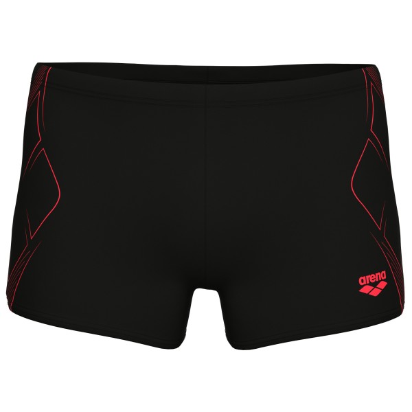 Arena Graphic Swim Short Stripes Zwembroek Zwart