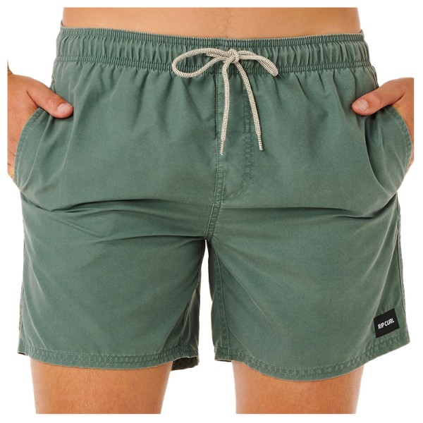 Rip Curl Offset Washed Volley Badehose Men (Gr L |oliv)