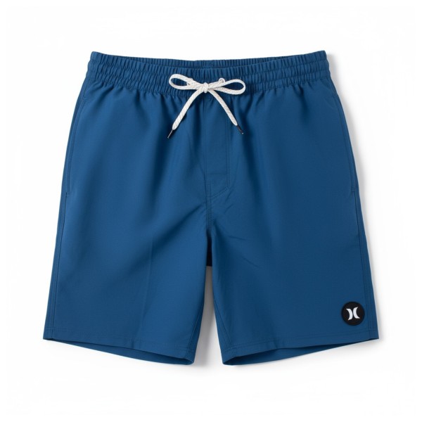 Hurley Volley Icon Solid 17 Badehose Herren (Gr L |blau)