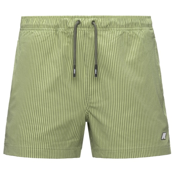 K-Way Hazel Mid Stripes Beach Badehose Herren (Gr XXL |oliv)