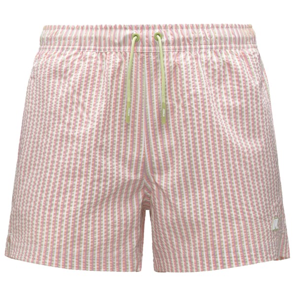 K-Way Hazel Multistripes Beach Badehose Herren (Gr XXL |rosa)
