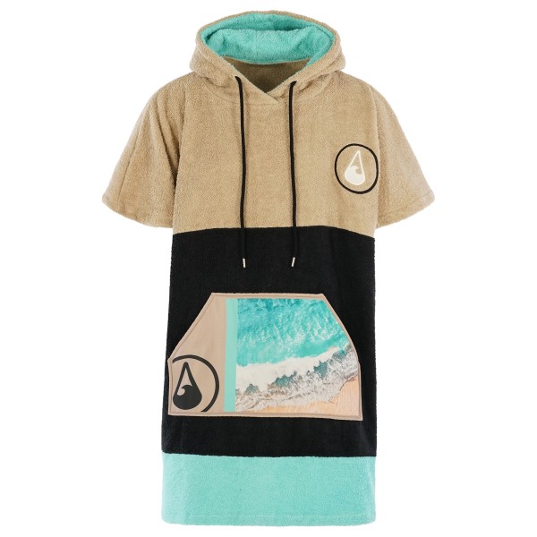 Wave Hawaii Airlite Poncho Ericeira Surf Poncho (Gr M |türkis)