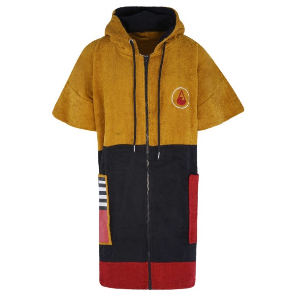 Wave Hawaii Zip Poncho Dusty Cv Surf Poncho (Gr M |schwarz)