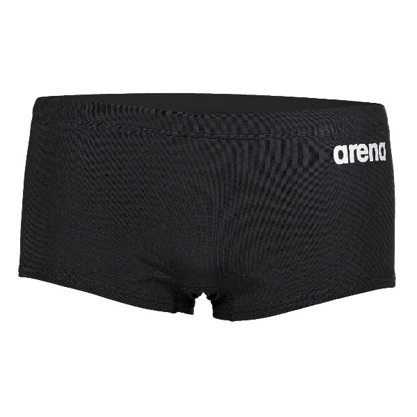 Arena Team Swim Low Waist Short Solid Zwembroek Zwart