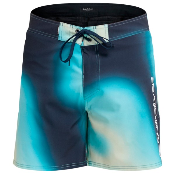 Boardshort Quiksilver Surfsilk Kaimana Printed 16'' Herren (Gr 38 |blau)