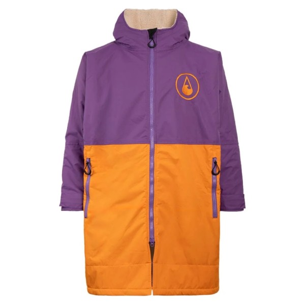 Wave Hawaii Storm Robe Yukon Surfponcho /M purper Oranje