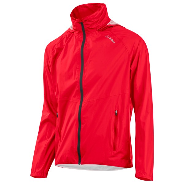 Image of Löffler - Jacket With Hood Wpm Pocket CF - Velojacke Gr 48;50;52;54;56;58 blau bei Bergfreunde.ch - der Outdoor Shop